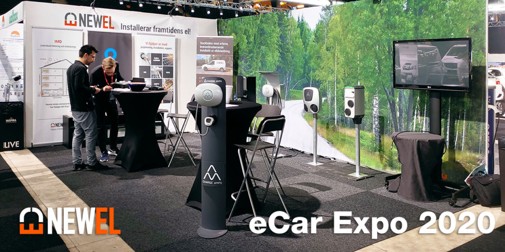 NEWEL monter på eCar Expo 2020