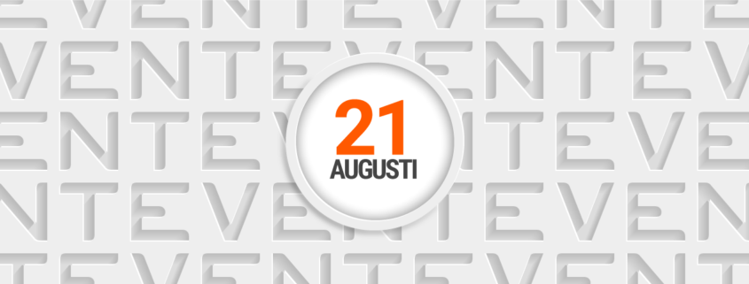 Event den 21 augusti 2018