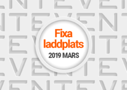Event Fixa laddplats 2019 mars